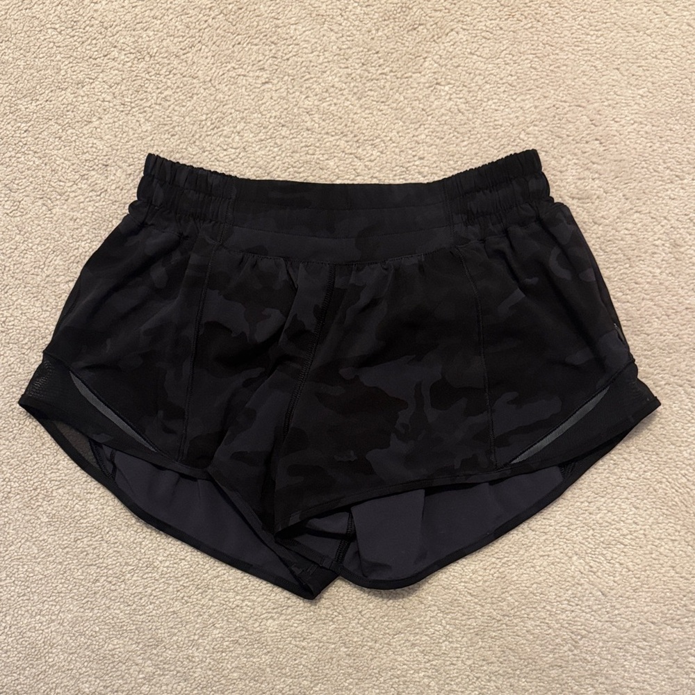 Black Camo Women's Shorts